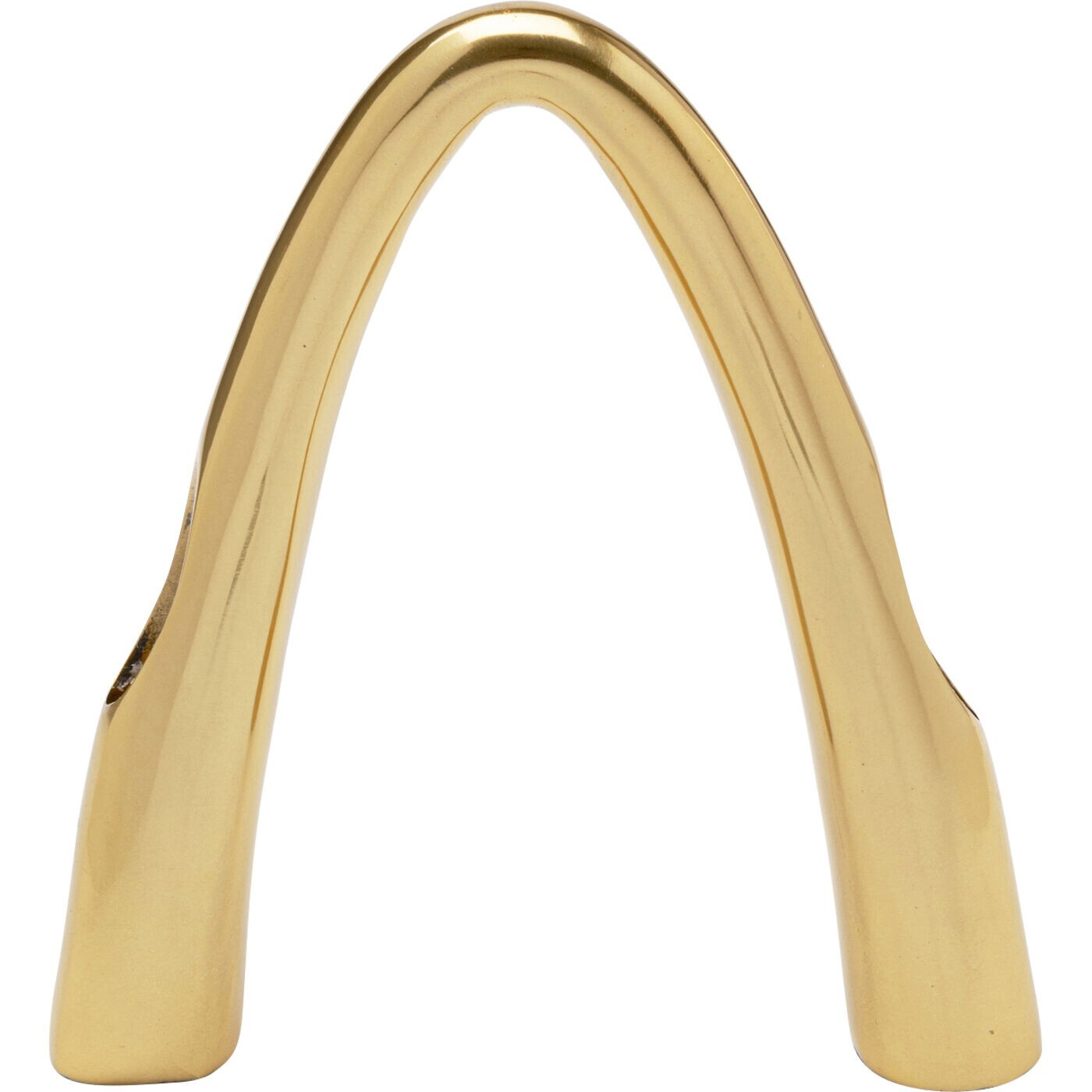 Bougeoir Bow Duo 25cm doré Kare Design