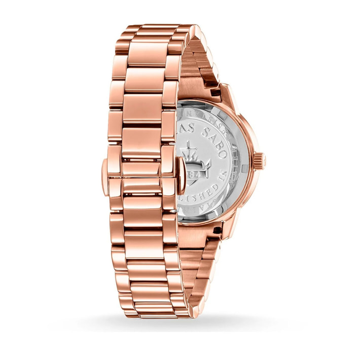 Reloj Thomas Sabo WA0215-265-209-33MM Mujer Analogico Cuarzo con Correa de Acero inoxidable