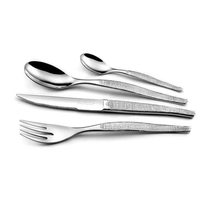 Jet Styl - Ménagère 24 couverts avec couteaux steak