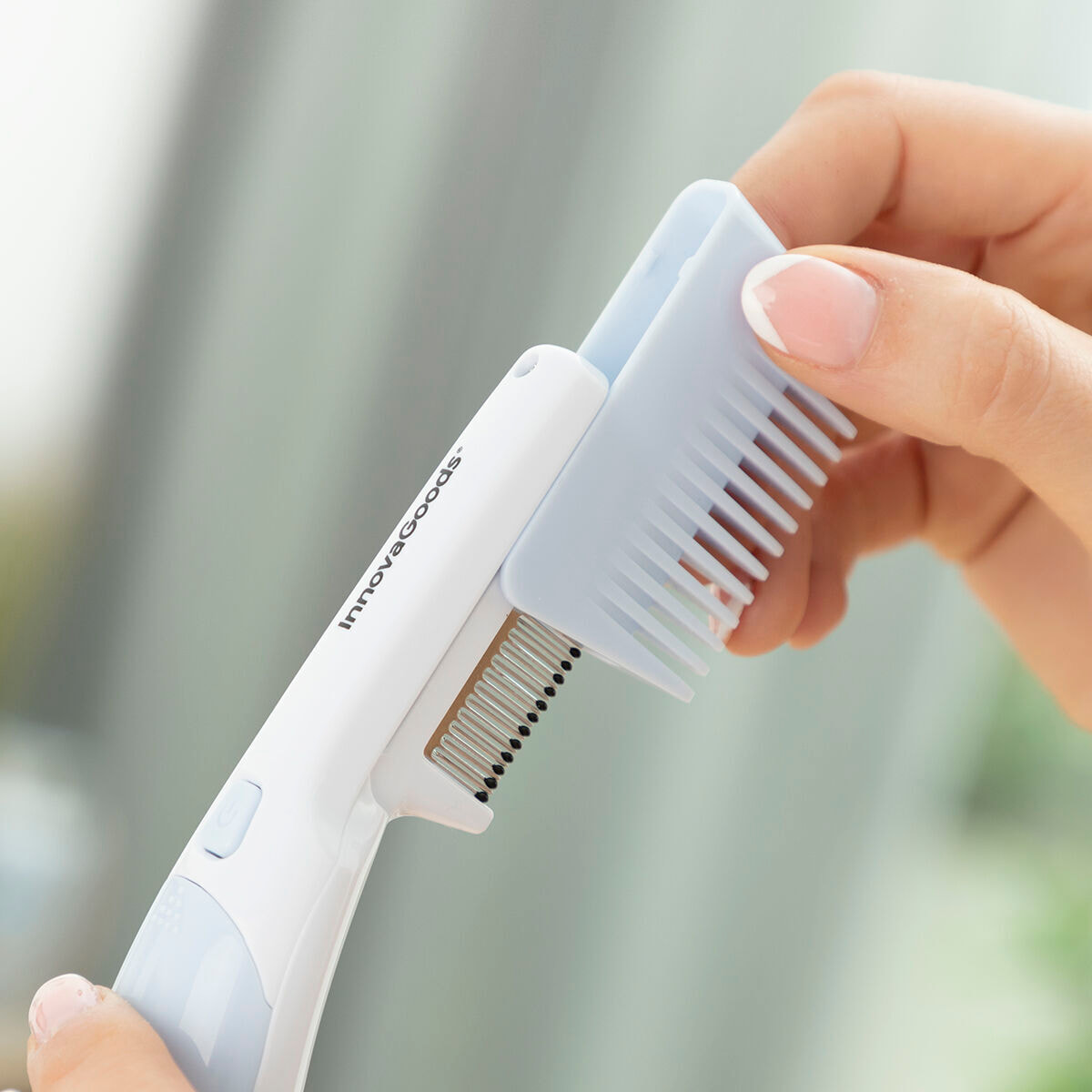 Pettine Elettrico Antipidocchi con Manico Unlicer InnovaGoods
