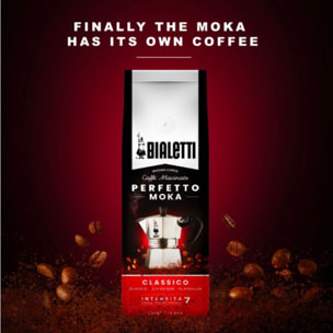 Cafetière italienne BIALETTI VENUS 6cups + Perfetto Moka Classic 250g