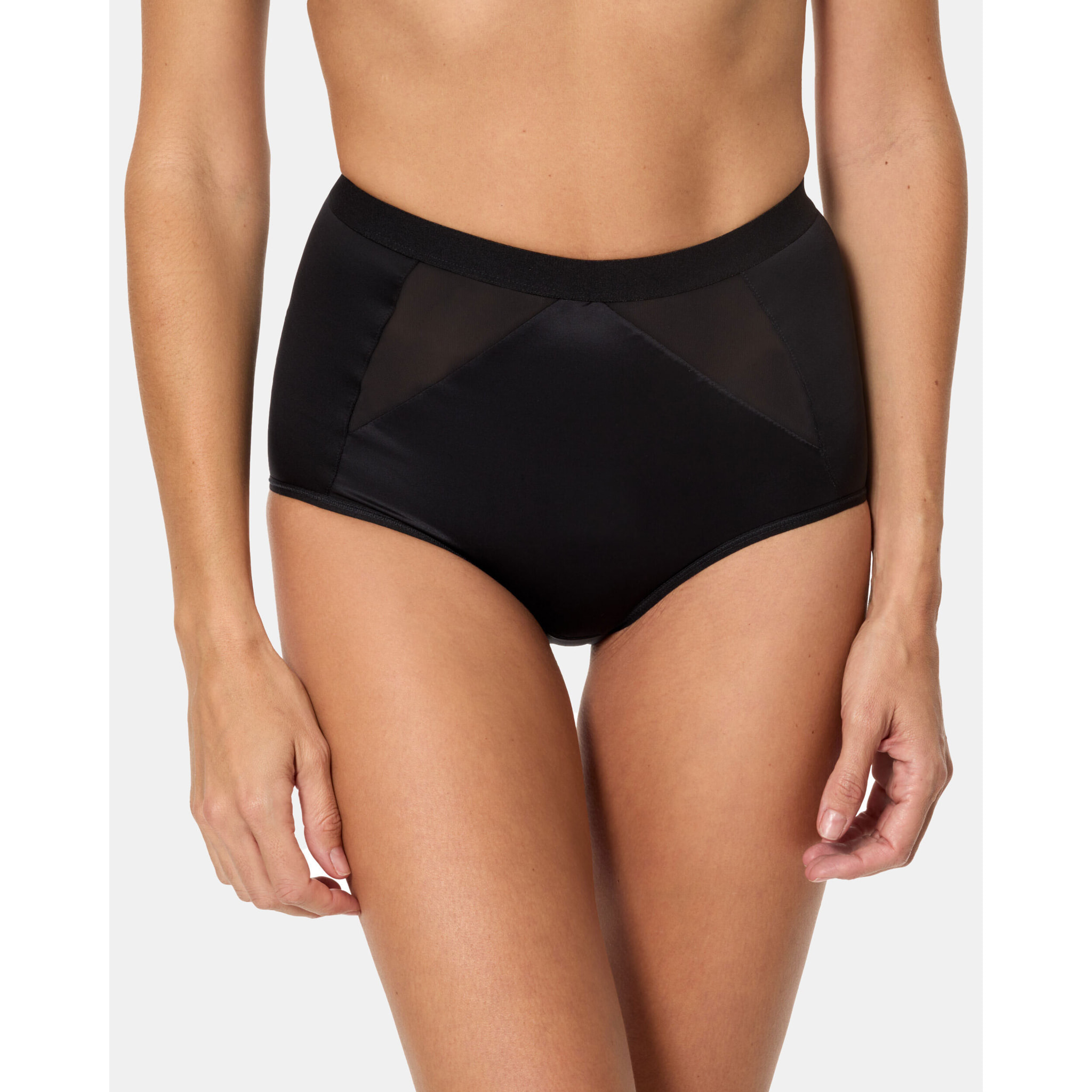 Pack de 3 bragas midi de algodón cotton stretch