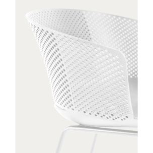 Silla 100% de exterior Yeray blanco