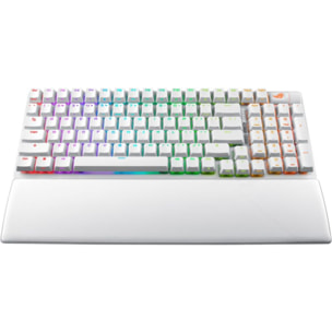 Clavier gamer sans fil ASUS ROG Strix Scope II 96 Wireless Blanc