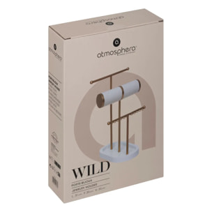 Porte-bijou "Wild" blanc 31x20x20cm