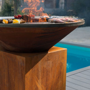 Brasero OFYR Classic Corten 85 OC1C85