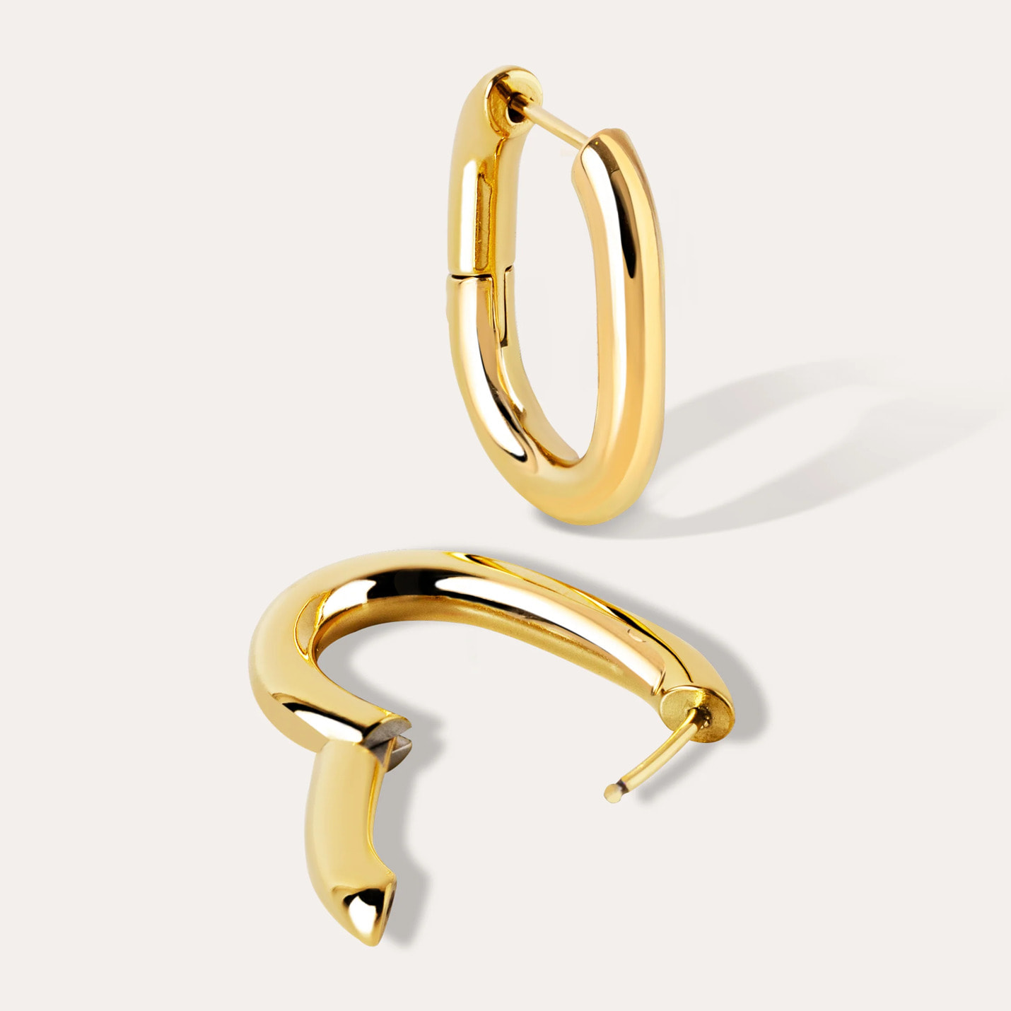 Orecchino Bolero in Acciaio Placcato Oro