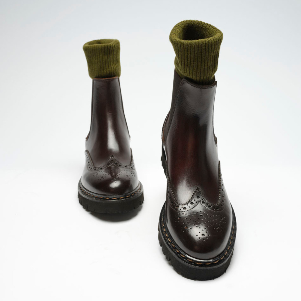 Stivaletto British Passport Testa di Moro