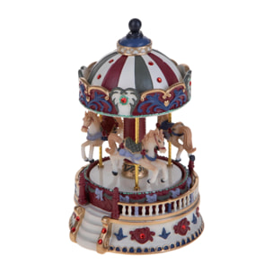 Carosello h19 cm con cavallini carillon - Pezzi 1 - ALTRO - Bianchi Dino SpA
