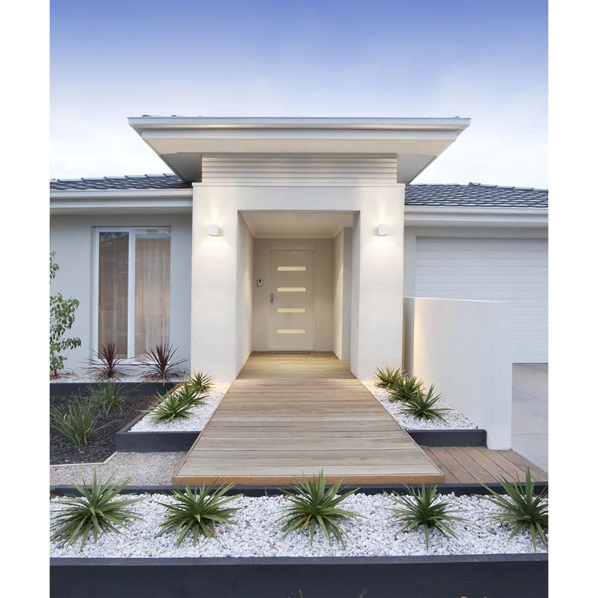 Forlight REX Aplique Exterior LED con Haz de Luz Modulable IP54 5,2W 3000K 244Lm Blanco