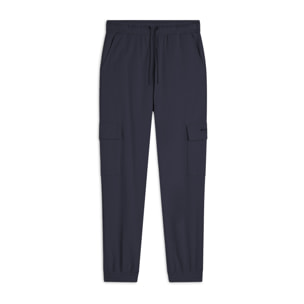 Pantaloni Cargo Regular Fit in French Terry
