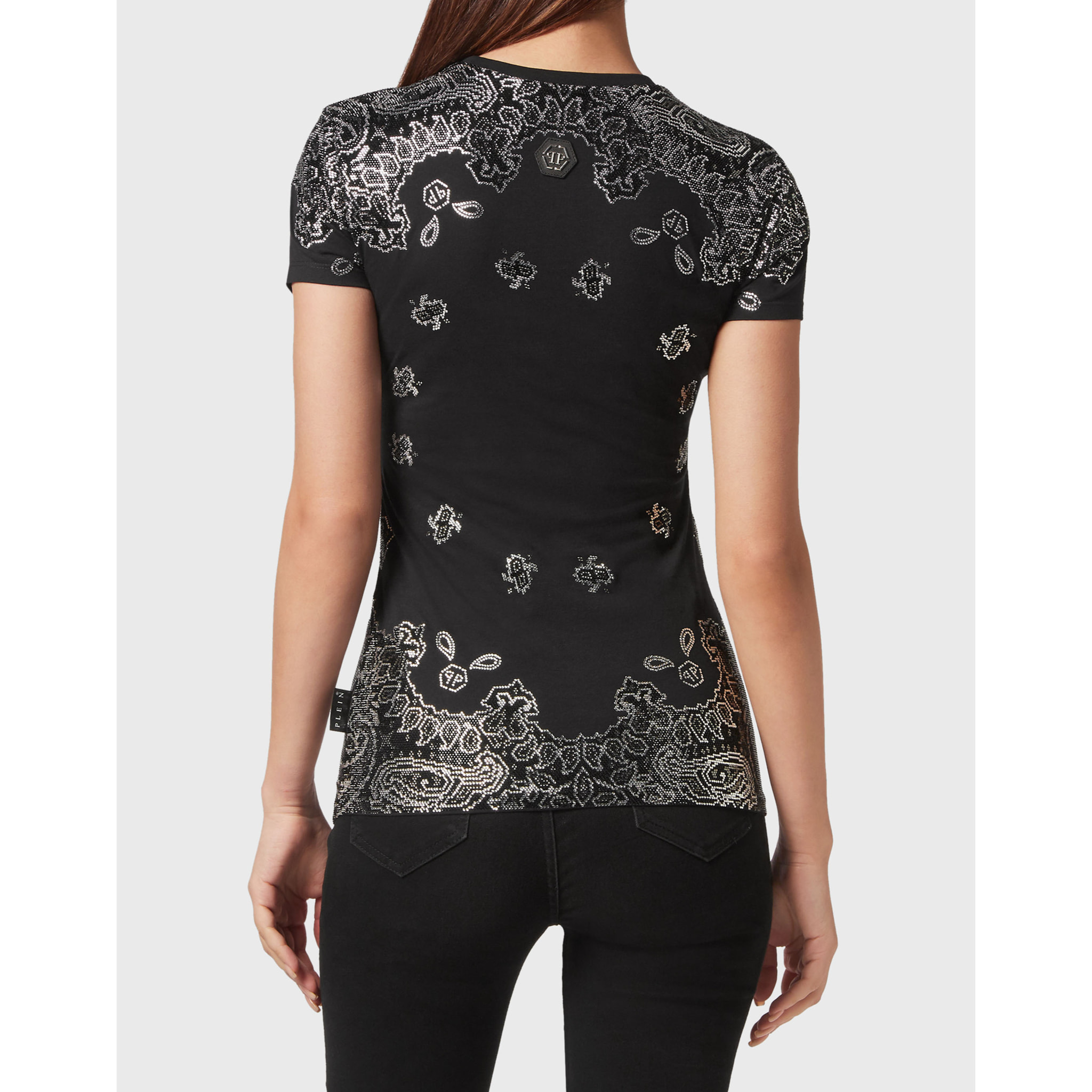 PHILIPP PLEIN T-Shirt Round Neck PAISLEY