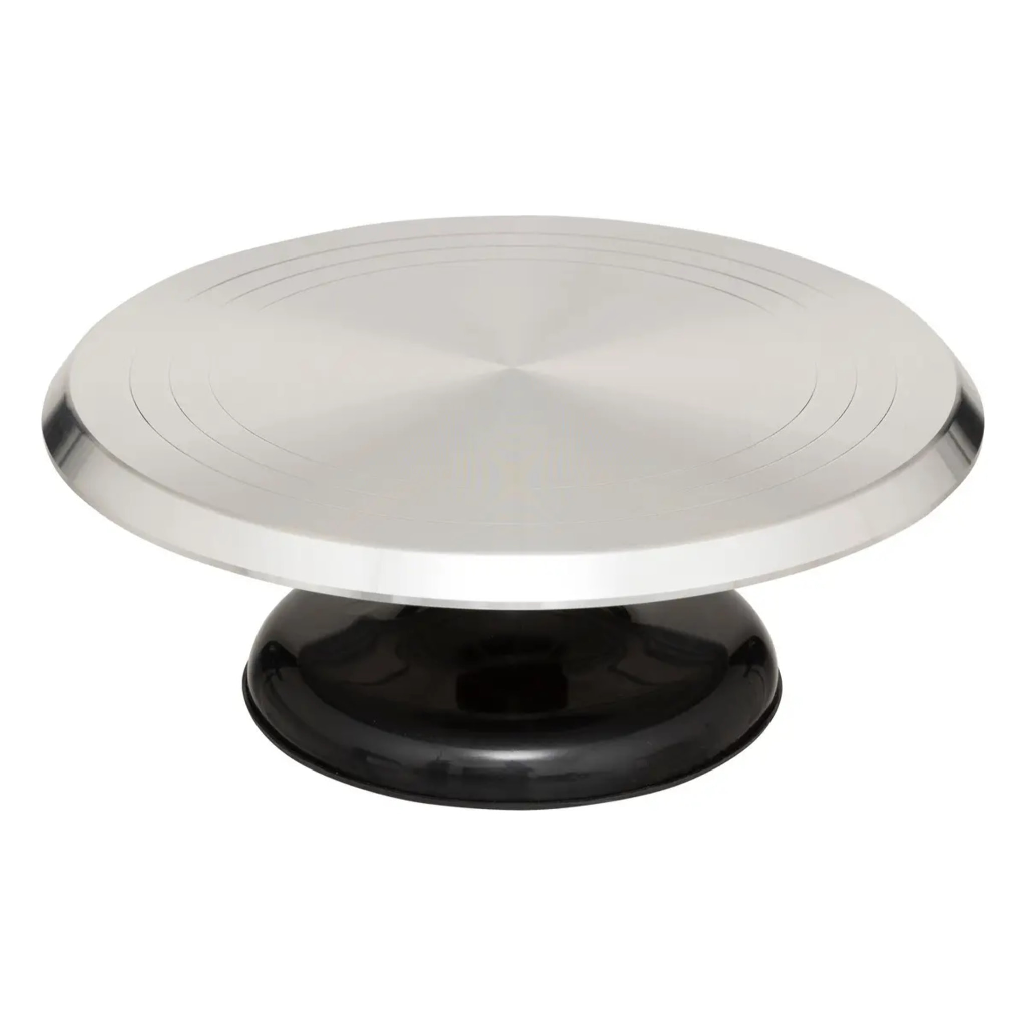 Plateau tournant pour gateau en aluminium