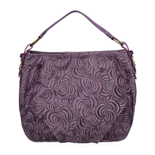 Borsa a mano  da donna In Vera pelle Made in Italy 40x32x13 cm