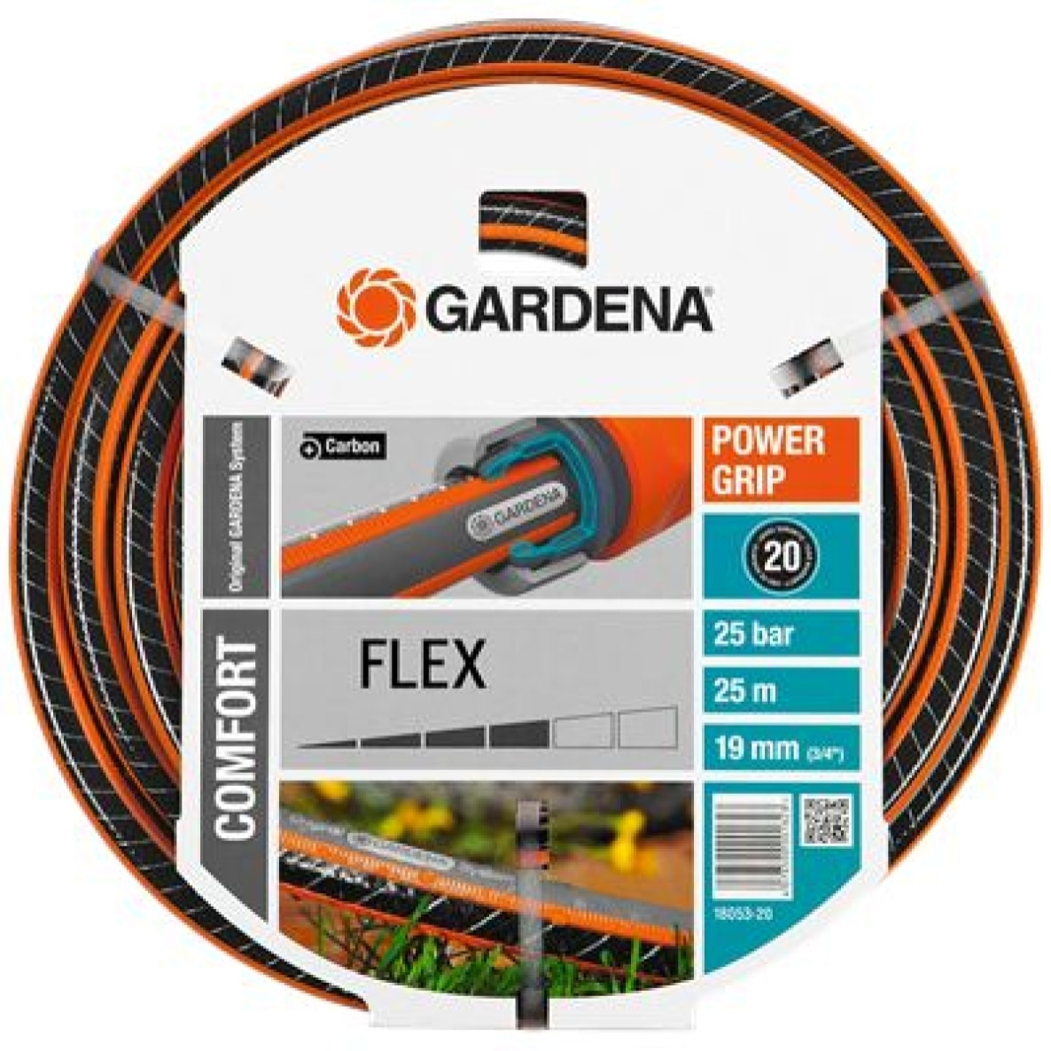 Tuyau GARDENA PowerGrip Flex Ø19mm L. 25m - 18053-20