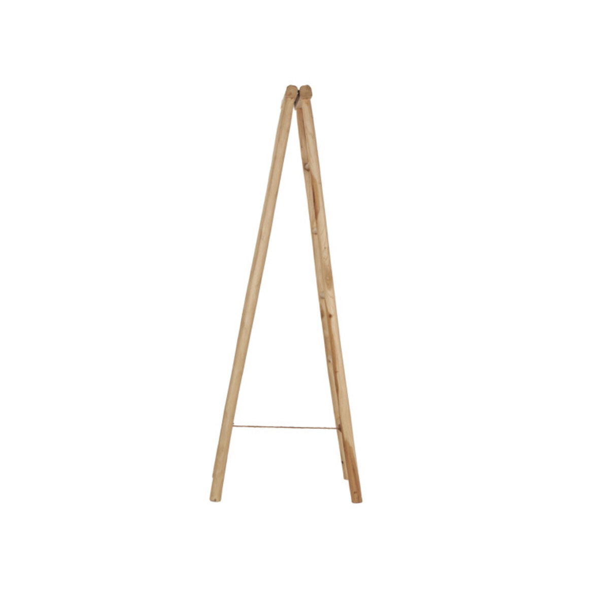 Échelle porte-serviettes en teck clair 5 niveaux H. 180 cm – SANKA
