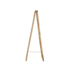 Échelle porte-serviettes en teck clair 5 niveaux H. 180 cm – SANKA