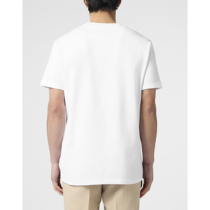 PHILIPP PLEIN Round Neck T-Shirt Embossed Signature