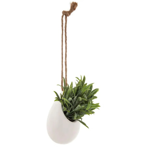 Plante artificielle pot céramique H10cm