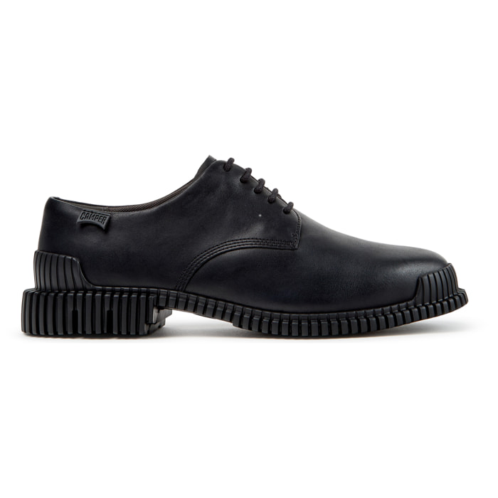 Zapatos de cordones - CAMPER Pix - Negro - Piel lisa