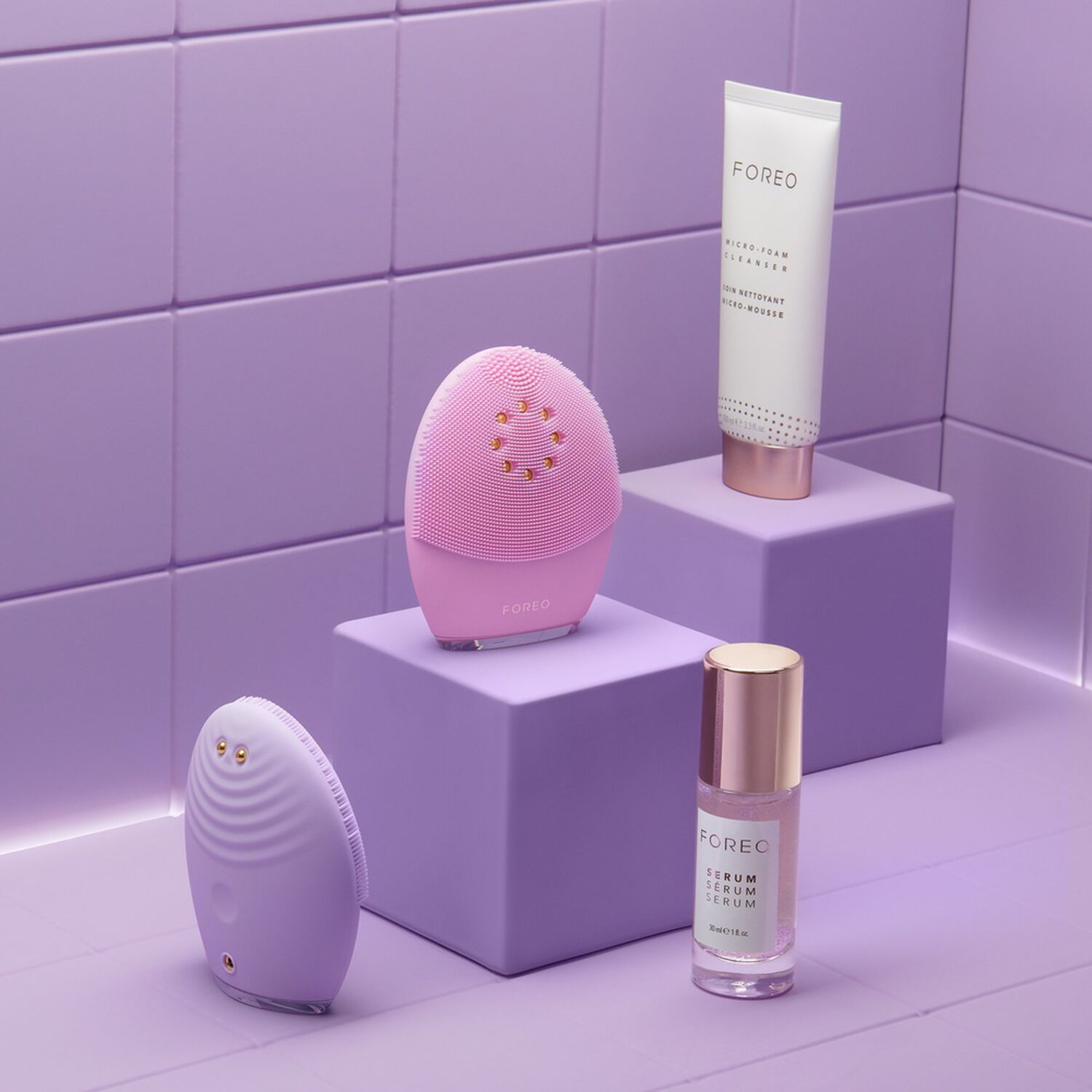 LUNA™ 3 plus - Brosse Thermo-Nettoyante à Micro-courants - Peau Normale