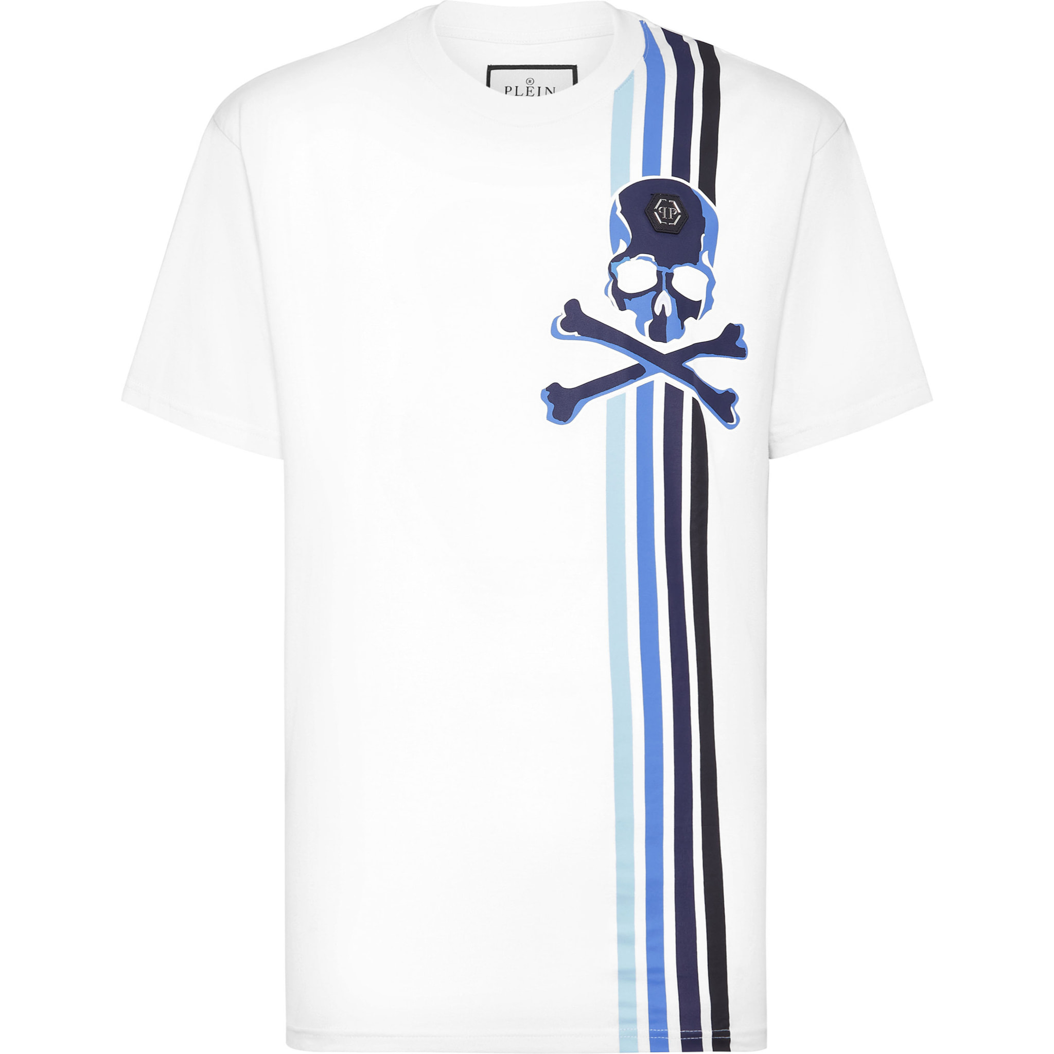 PHILIPP PLEIN T-Shirt Round Neck SKULL&BONES