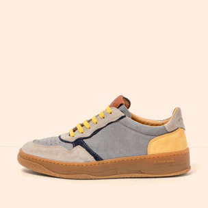Zapatillas N5844 MULTI LEATHER DENIM-HONEY/ GEO color Denim-honey