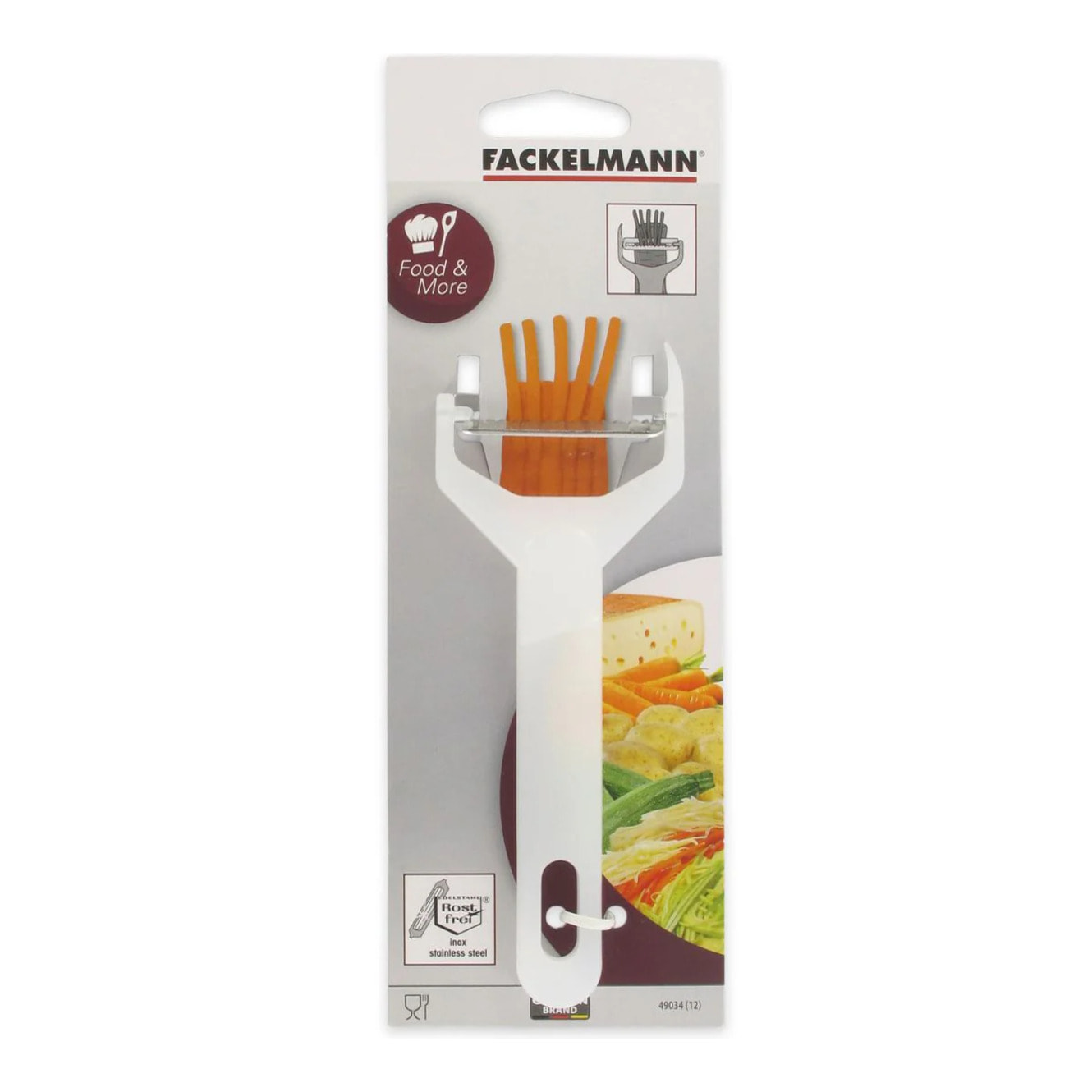 Rasoir pour julienne de légumes 15 cm Fackelmann