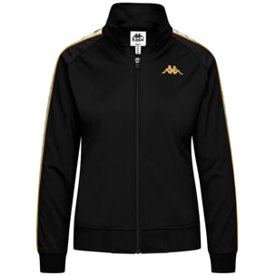 Kappa - Sudaderas Mujer Negro - 222 Banda Wanniston Slim