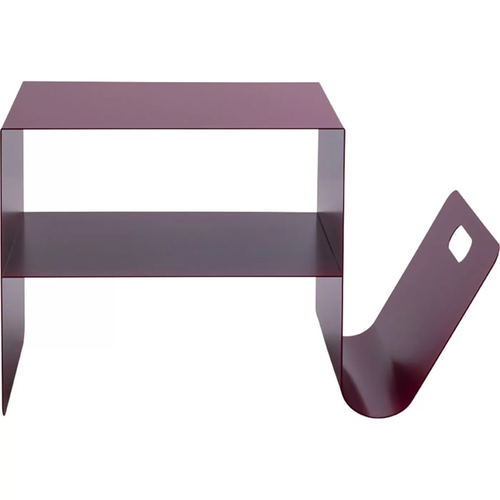 Table d'appoint Lounge News violette Kare Design