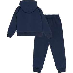 Chándal Leone Sporty para niña en algodón sin cepillar