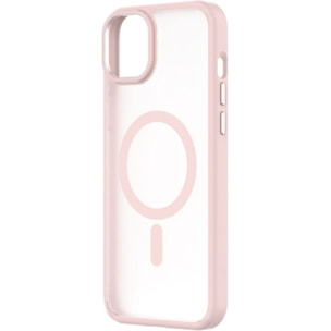 Coque bumper QDOS Iphone 15 Plus MagSafe Hybrid SNAP Rose