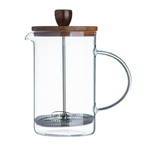 Cafetera de émbolo san ignacio de vidrio borosilicato ø15,8x10x18,8cm