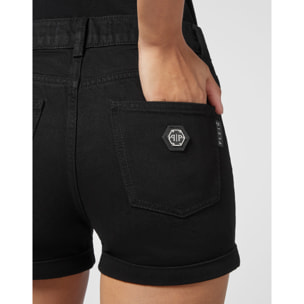 PHILIPP PLEIN Pantalones cortos vaqueros