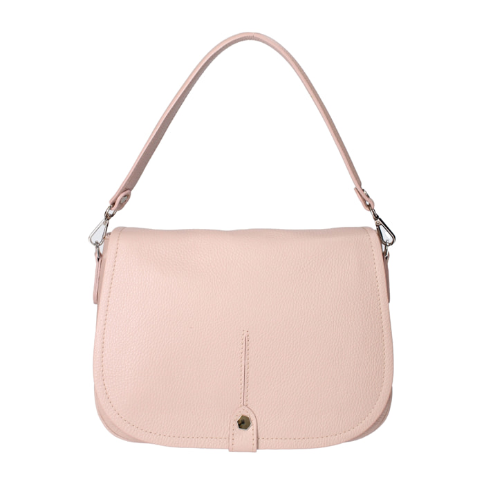 Borsa a spalla Sabina da donna In Vera pelle Made in Italy 29x20x11 cm