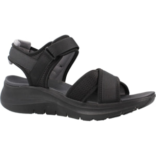 Sandalias Mujer 164078s Negro