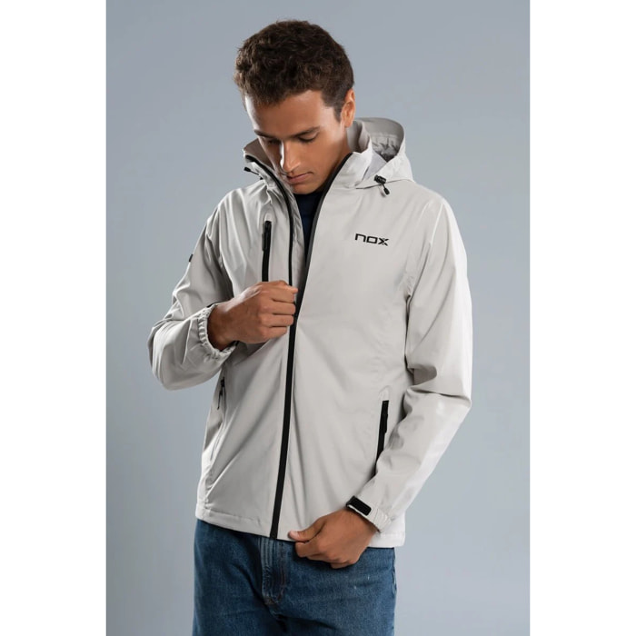 Softshell hombre TEAM gris claro