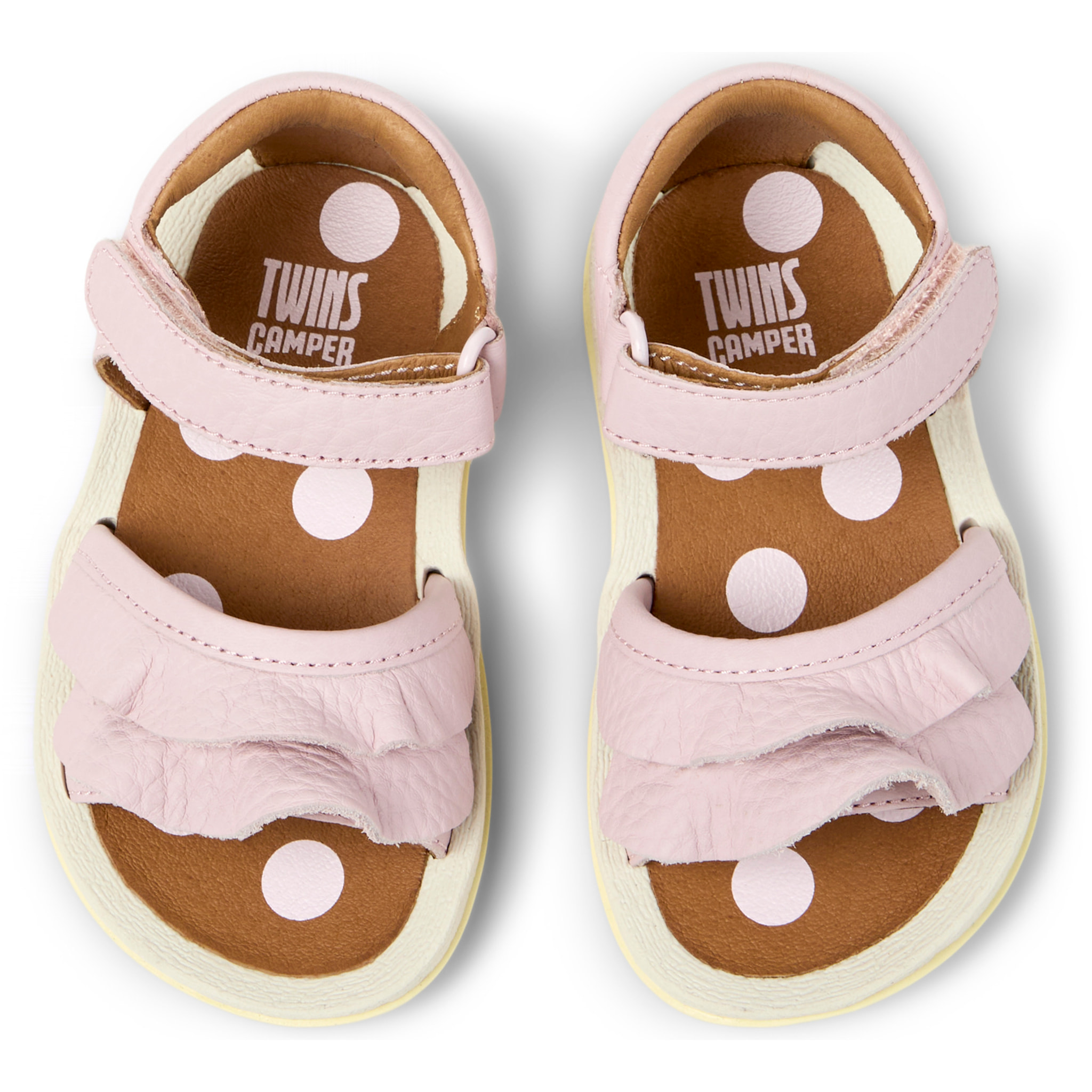 Sandalias - CAMPER Bicho FW Twins - Rosa - Cuero liso