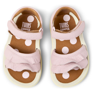 Sandalias - CAMPER Bicho FW Twins - Rosa - Cuero liso