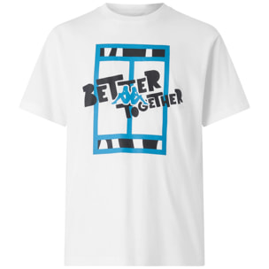 Kappa - T-Shirts & Top Uomo Bianco - Logo Gimmio
