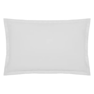 Taie d'oreiller "Carina" coton blanc 50x70cm
