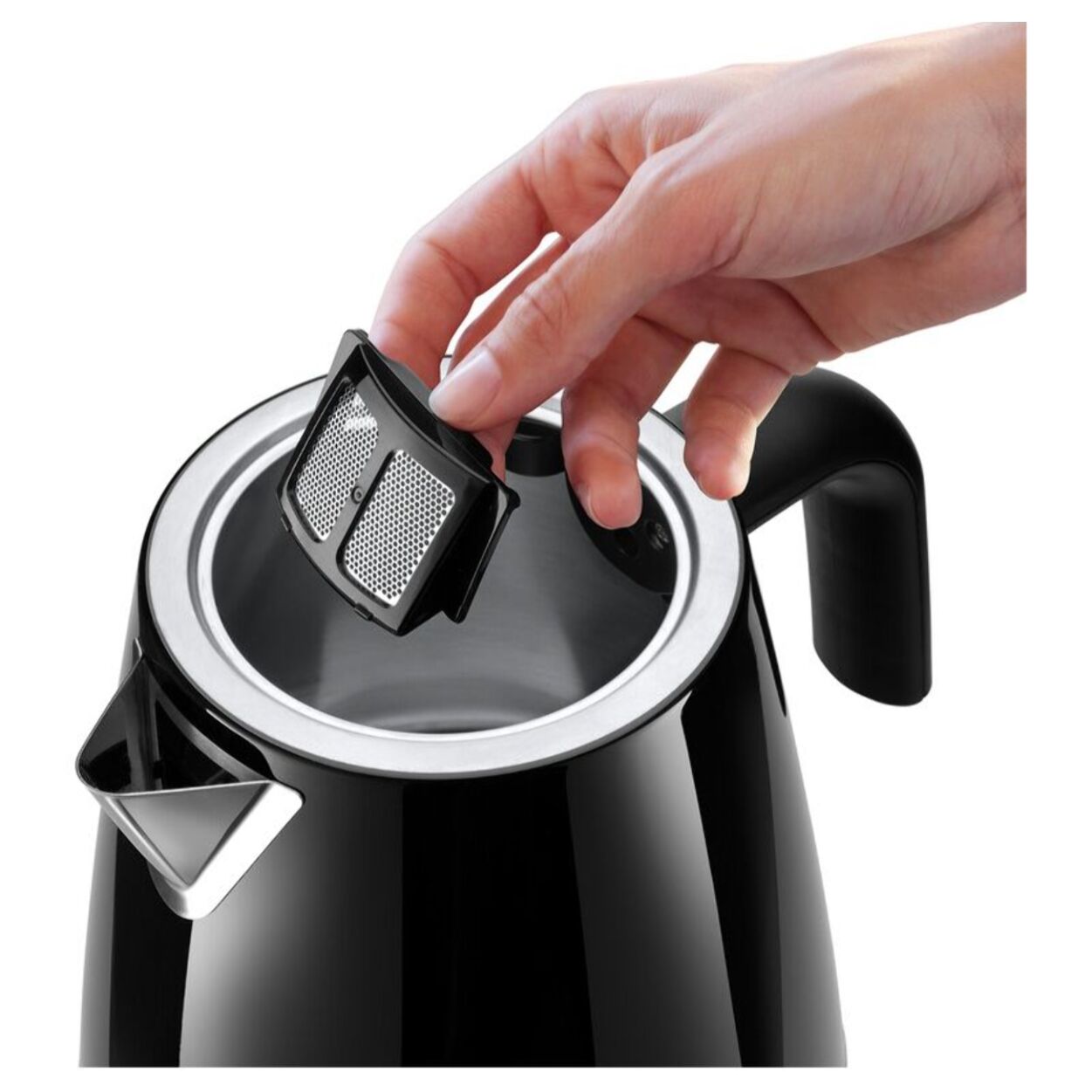 Bouilloire à température réglable DELONGHI Eclettica KBY2011.BK