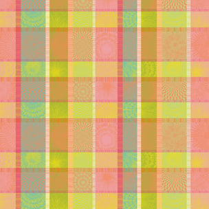 Nappe enduite jacquard Mille auras printemps