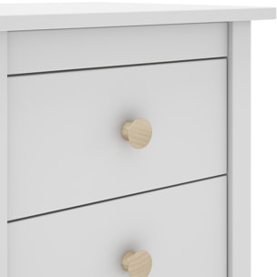 Table de chevet enfant 3 tiroirs en bois - MELVIN
