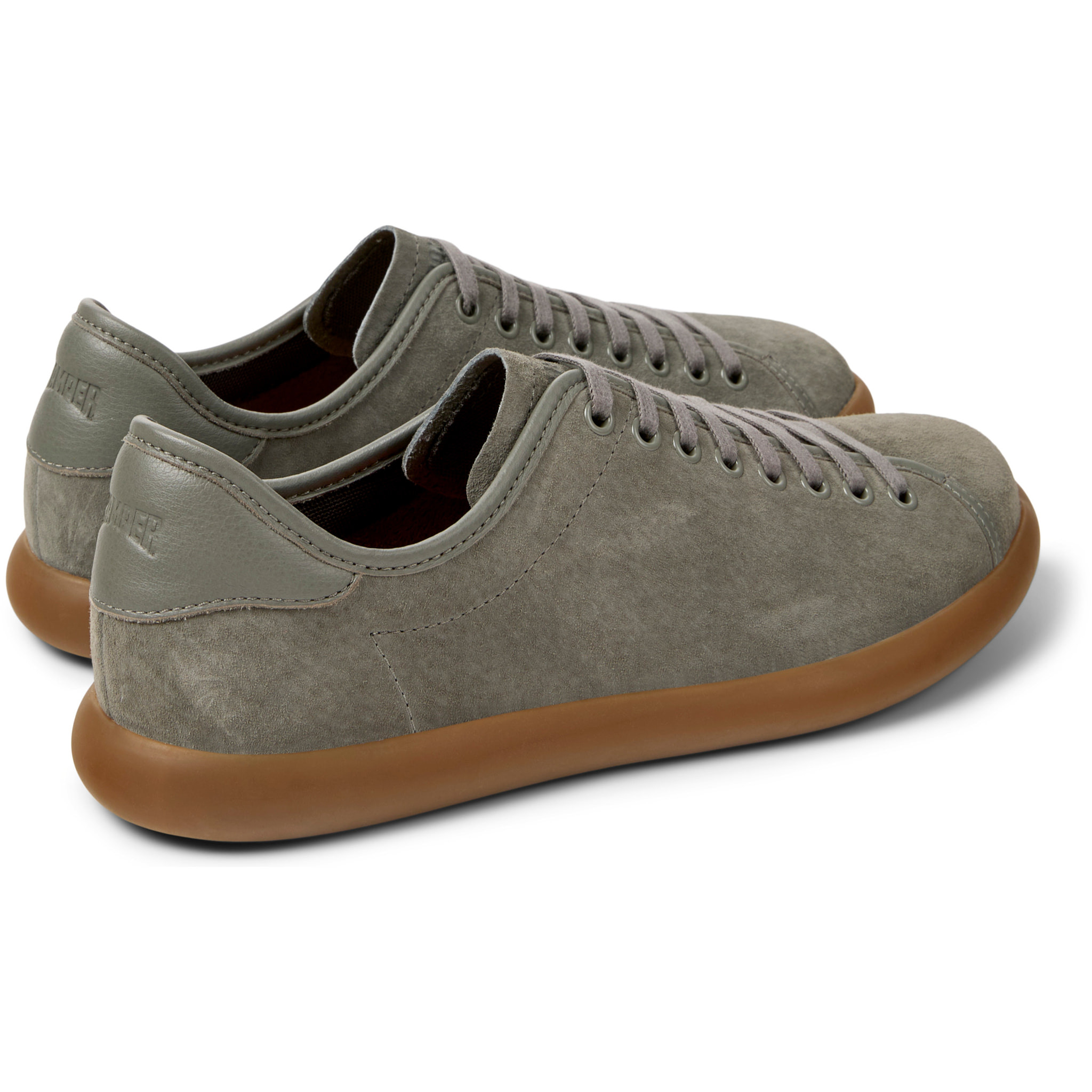 Sneakers - CAMPER Pelotas Soller - Grigio - Pelle nabuk