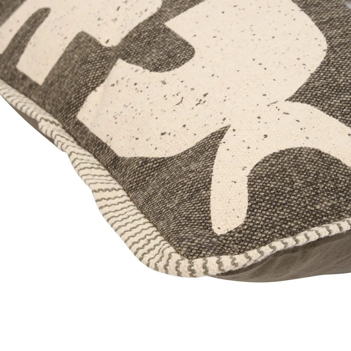 Coussin de sol Nyero carré 80x80cm vert