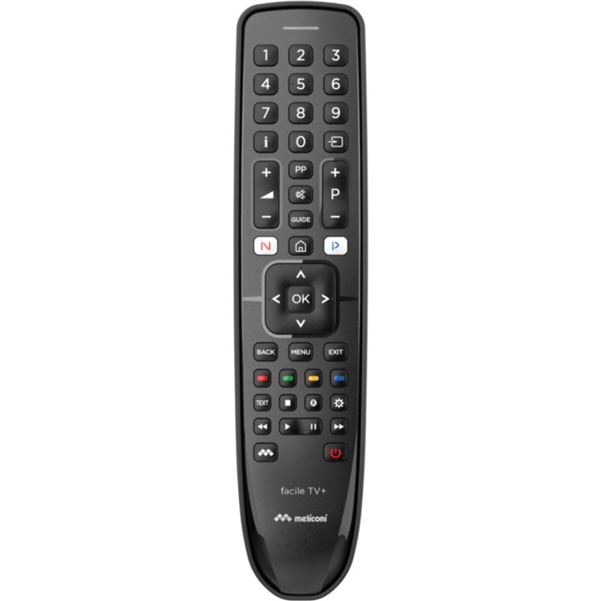 Télécommande universelle MELICONI universelle FACILE TV+