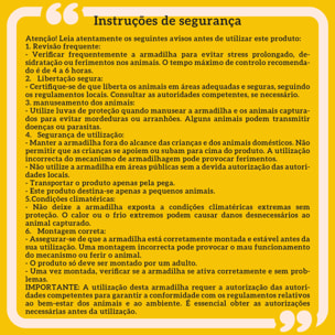 Trampa para Animales Vivos 60x18x20 cm Jaula Trampa para Gatos con 2 Puertas Asa y Marco de Acero para Conejos Ardillas Hurones Verde