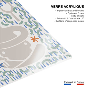 Tableau meditation féminine Tableau plexiglas