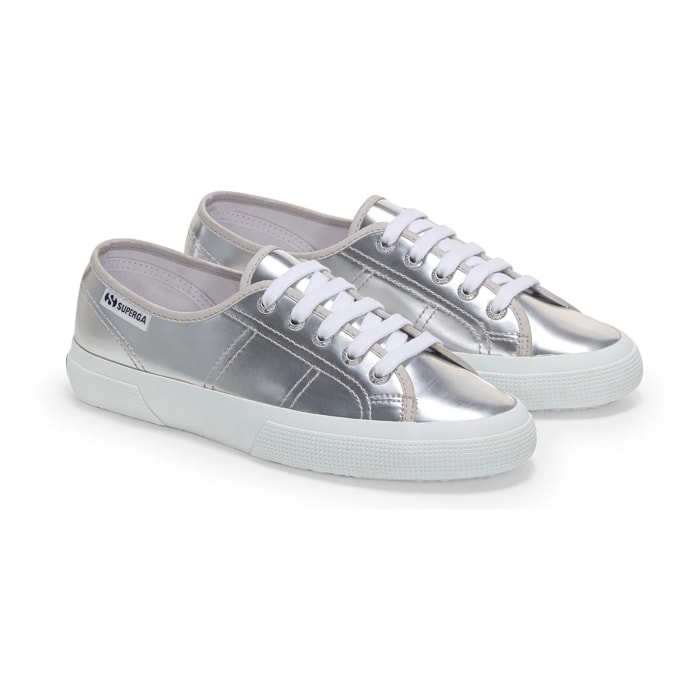 Le Superga Donna Grigio 3750 Mirror Synthetic Material Leggera